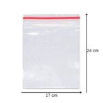 SACO ZIP N.8 17X24 PACOTE COM 50 UNID