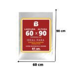 SACO PLASTICO 60X90X0,03 1KG - UNIOPACK