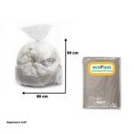 SACO DE LIXO 100 LTS CANELA 80X90X07 COM 100 UNIDADES