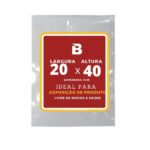 SACO PLASTICO PP LISO 20X40  1KG - EMAR