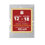 SACO PLASTICO PP 12X18X0,06 1KG - PLASNEBO