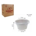 EMBALAGEM PARA MOLHO 30ML G695 CX COM 700 UNIDADES - GALVANOTEK