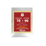 SACO PLASTICO 70X90X0,12 COM 100 UNIDADES- POLIMPRESS