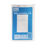 TALÃO DE PEDIDO 1/18 GRANDE 40 FOLHAS 2 VIAS - TILIBRA