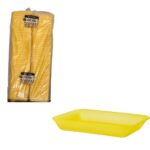 BANDEJA AMARELA CFC-002  ESPECIAL 210X140X28MM FARDO COM 400 UND - COPOBRAS