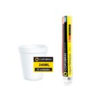 COPO DE ISOPOR TERMICO 240 ML COM 25 UNIDADES - COPOBRAS