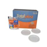 PRATO DESCARTAVEL RASO 15 CM - 1.000 UND - TOTALPLAST