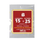 SACO PLASTICO PP 15X25 COM 1KG - EMAR