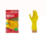 LUVA MULTIUSO LIMPEZA LATEX CANO LONGO RANH FLEX M - VABENE