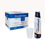COPO 400ML TRANSPARENTE COM 1000 UNIDADES - CRISTALCOPO