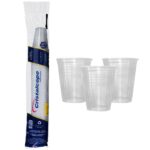 COPO 180ML TRANSPARENTE COM 100 UNIDADES - CRISTALCOPO