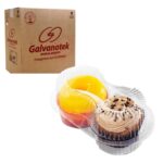 FORMA PARA 2 DOCES G14 CX COM 100 UNIDADES - GALVANOTEK