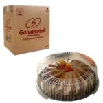 FORMA PARA BOLO G60M TORTA PARA 2KG COM 50 UNIDADES - GALVANOTEK