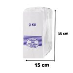 SACO PAPEL 3KG  MONOLUCIDO SERVIMOS BEM COM 500 UNIDADES