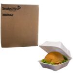 HAMBURGUEIRA ISOPOR 14X14 COM 400 UNIDADES - CRYOVAC BHCRY2