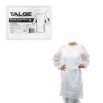 AVENTAL DE MANGA LONGA TNT DESCARTAVEL COM 10 UNIDADES- TALGE