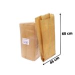 SACO PAPEL KRAFT 15 KG COM 500 UNIDADES
