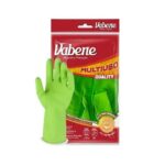 LUVA MULTIUSO LIMPEZA MODERADA VERDE M - VABENE