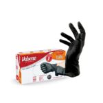 LUVA VINIFLEX GG PRETA CX COM 100 UNIDADES