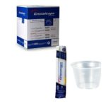 POTE 100ML TRANSPARENTE COM 2000 UNIDADES - CRISTALCOPO