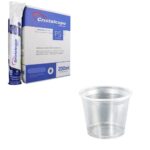 POTE 200ML TRANSPARENTE COM 1.000 UNIDADES - CRISTALCOPO