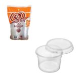 POTE 250ML PP COM TAMPA G310 COM 25 UNIDADES - SIMPLIFIC