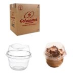 POTE 110ML MOUSSE COM TAMPA ALTA G670 CX COM 500 UNIDADES - GALVANOTEK