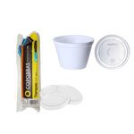 TAMPA PARA COPO TERMICO 180ML COM 50 UNIDADES - COPOBRAS