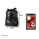 SACO DE LIXO 100 LTS REFORÇADO 75X95X0,08 COM 100 LITROS - ECOPLAST