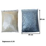 SACO CANELA PARA PEDRA E AREIA PCT COM 5KG 45X65X0,20
