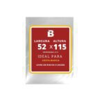 SACO PLASTICO SANFONADO 52X115 X 0,12 -1KG - POLIMPRESS