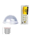 TAMPA BOLHA SEM FURO 550ML COM 50 UNIDADES - COPOBRAS