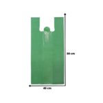 SACOLA RECICLADA 40X50 GROSSA COM 1 KG - ECOPLAST