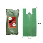 SACOLA RECICLADA VERDE 80X100 COM 5KG - ECOPLAST