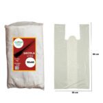 SACOLA 50X60 LEITOSA REFORÇADA FINA COM 4KG - ECOPLAST
