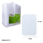 TABUA PRANCHA 02 MEDIA  21X14X2,5 COM 400 UNIDADES - BOM APETITE