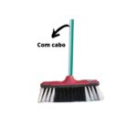 VASSOURA PELO 40 CM PLASTICO PVC - DRAGAO