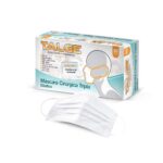 MASCARA DESCARTAVEL TRIPLA COM 50 UNIDADES - TALGE