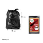 SACO DE LIXO 200 LITROS REFORÇADO 95X110X0,10  COM 5KG - ECOPLAST