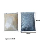 SACO CANELA PARA PEDRA E AREIA PCT COM 1KG 45X65X0,18