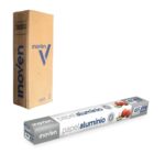 ROLO ALUMINIO 45CMX65M CAIXA COM 6 UNIDADES - INOVEN