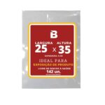 SACOS PLASTICOS PP TRANSPARENTE 25X35X0,08 COM 1KG - ZPP