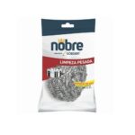 ESPONJA LIMPEZA PESADA ACO INOX  - NOBRE
