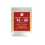 SACO PLASTICO 13X25X0,06 1KG - POLIMPRESS