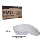 MARMITEX ISOPOR COM TAMPA N.8 COM 100 UNIDADES - FIBRAFORM