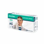LUVA LATEX PP COM PÓ CX COM 100 UNIDADES - INOVEN