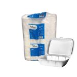 HAMBURGUEIRA QUADRADA ISOPOR  200 UNIDADES - BOM APETITE - BH-101