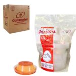 FORMA PUDIM SOBREMESA COM TAMPA 120 ML CX COM 144 UND - PRAFESTA