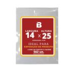 SACO PLASTICO PP 14X25X0,06 1KG - ZPP