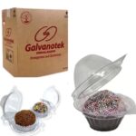 EMBALAGEM INDIVIDUAL PARA BRIGADEIRO E DOCES  G641 CX COM 1260 UND - GALVANOTEK